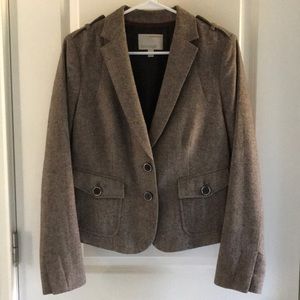 Banana Republic Tweed Blazer